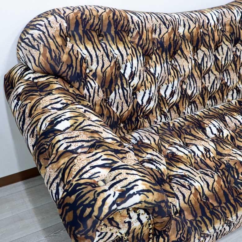 トリプルソファー 3P ソファ タイガー/VIP 虎柄 アニマル - メルカリ