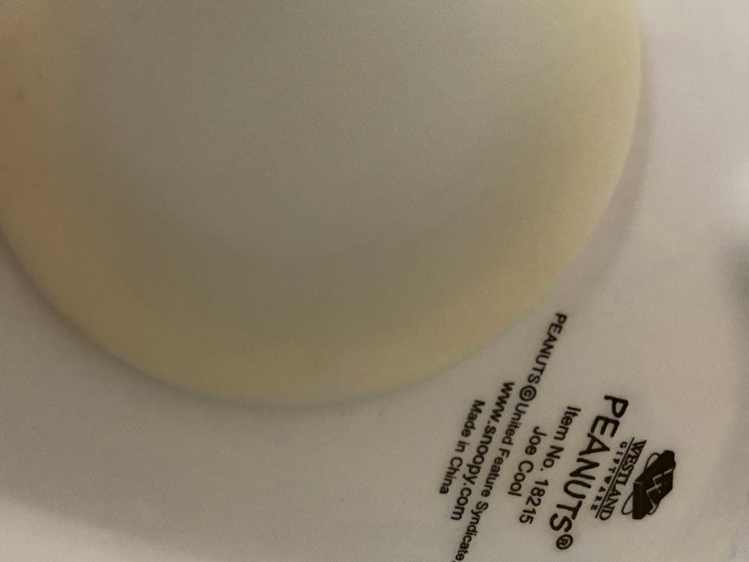 スヌーピージョ−ク−ル貯金箱陶器　置物　インテリア