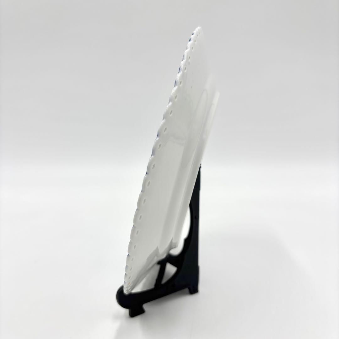 ロイヤルコペンハーゲン ブルーフルーテッド フルレース プレート 19.5cm