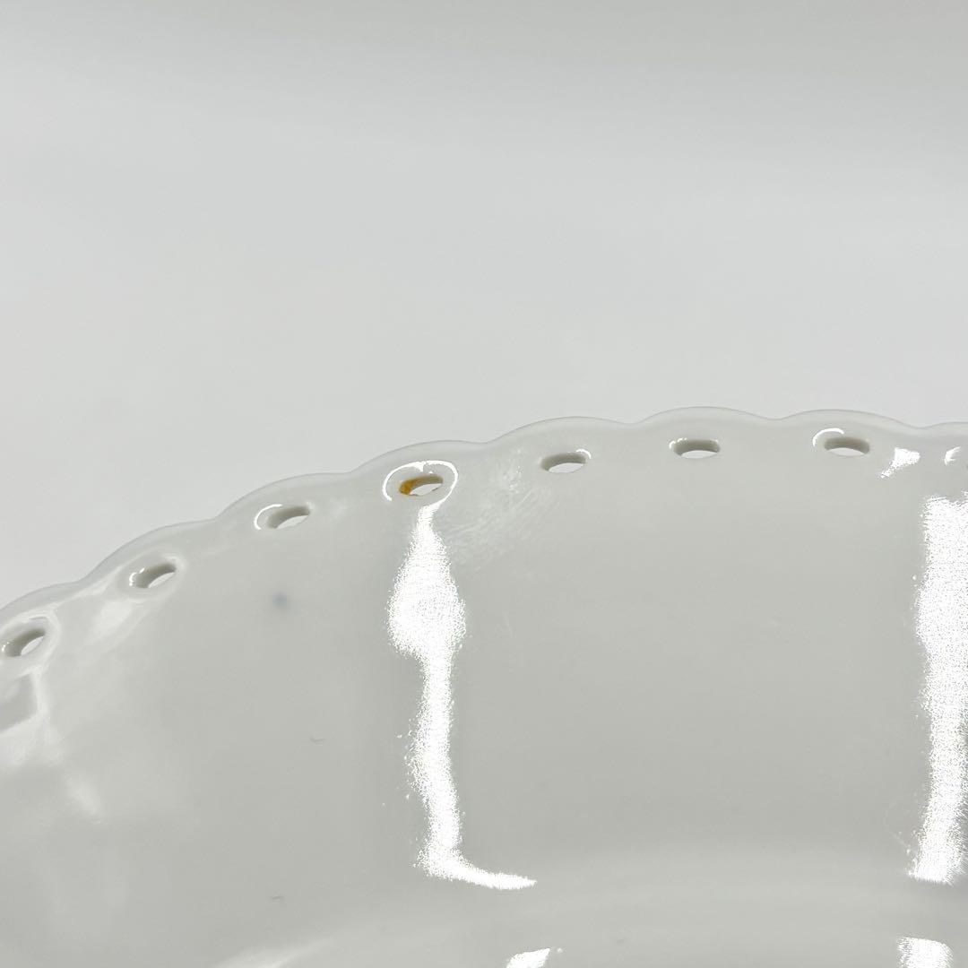 ロイヤルコペンハーゲン ブルーフルーテッド フルレース プレート 19.5cm