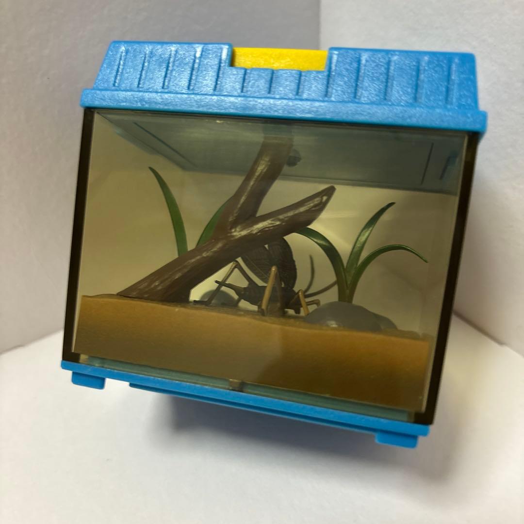 虫かごギャラリー】スズムシ＆キリギリス 鳴く 動く 昆虫 フィギュア