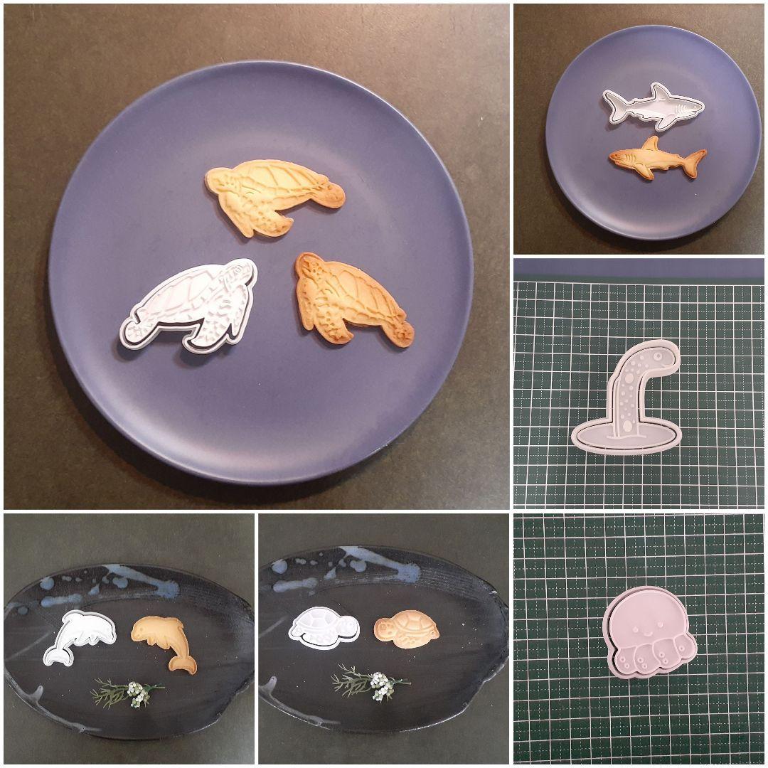 クッキー型　魚　御購入前に数と種類を選んでください