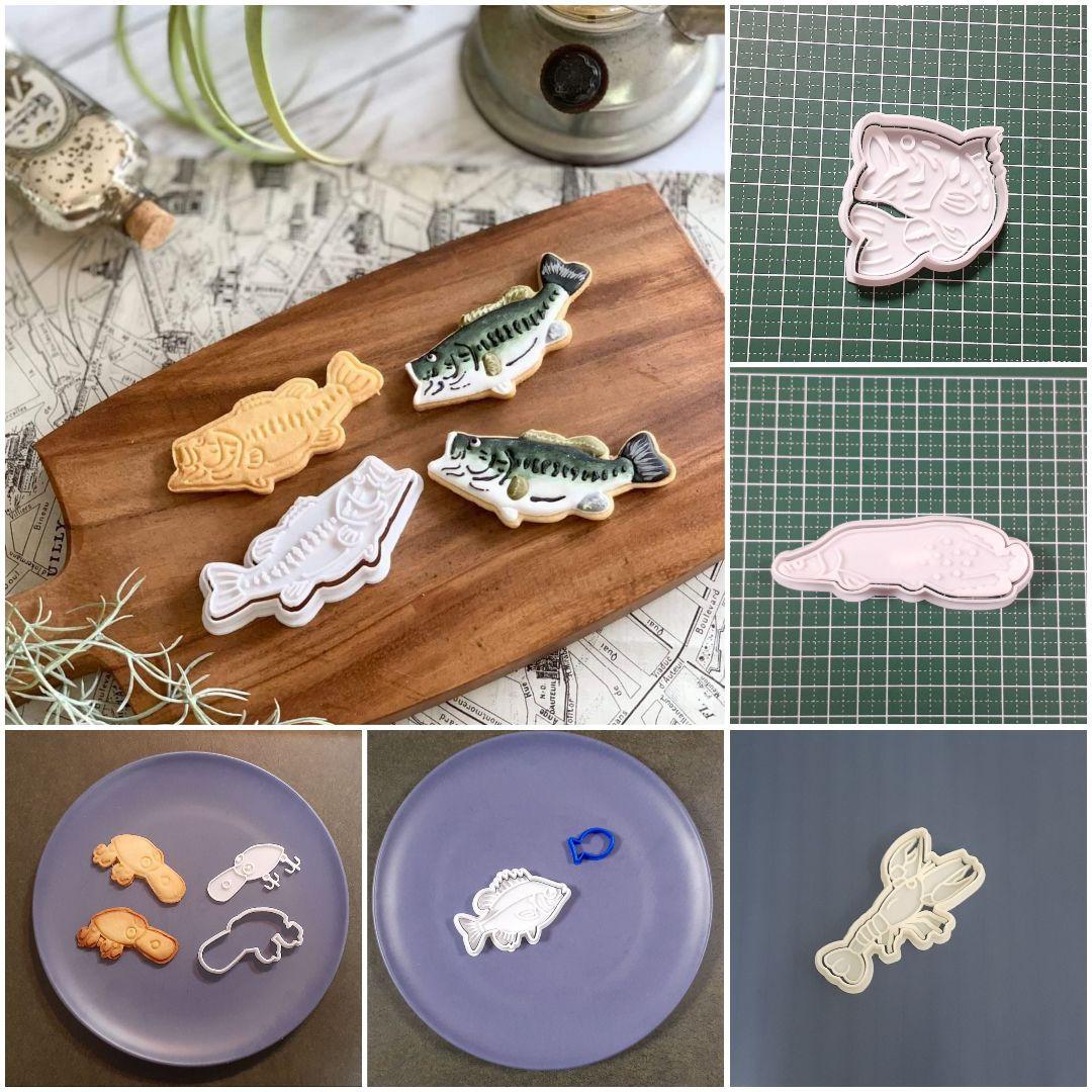 クッキー型　魚　御購入前に数と種類を選んでください