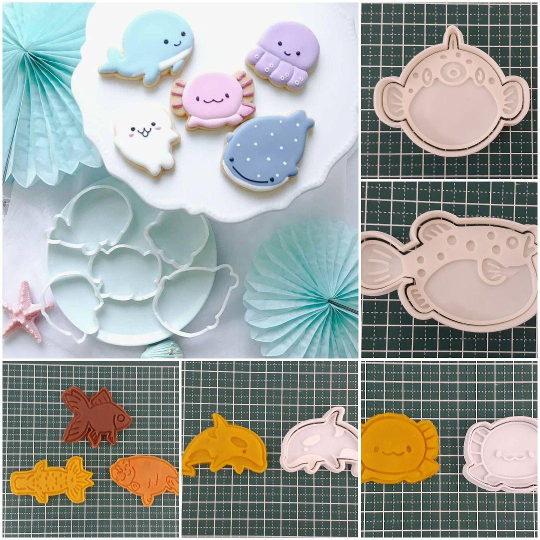 クッキー型　魚　御購入前に数と種類を選んでください