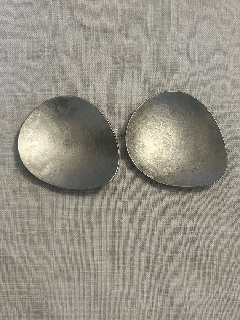 坂野友紀 しずく豆皿2枚セット