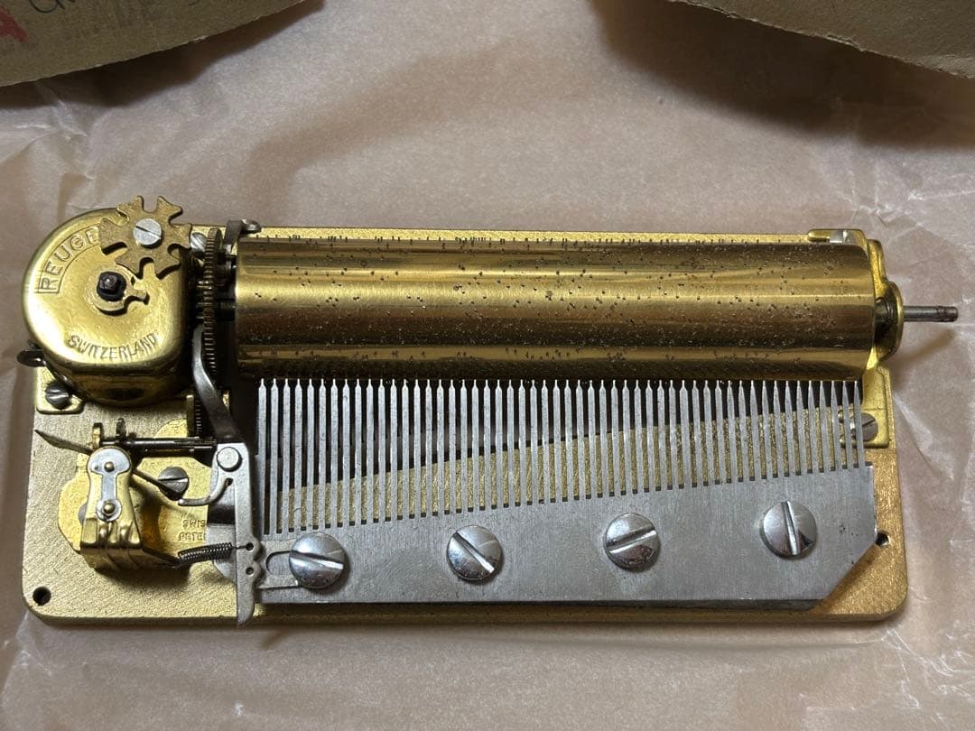 ⚠️メカのみ⚠️リュージュ　Reuge　50弁4曲入り　オルゴール　989ADFG