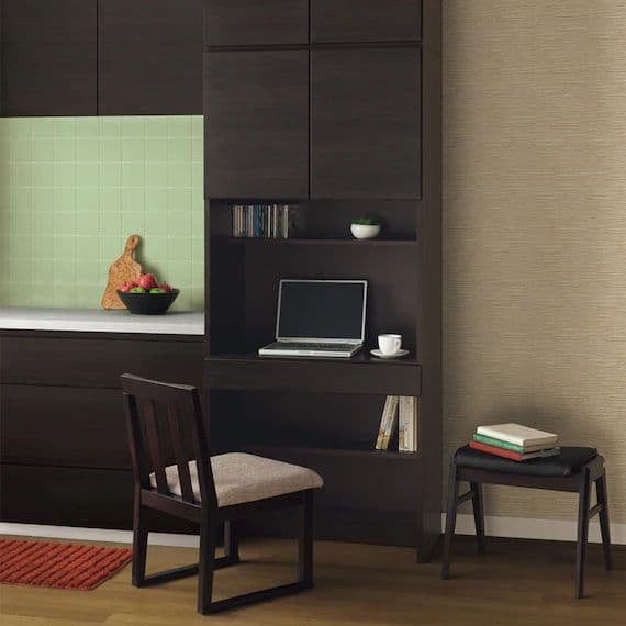 たっぷりテレビ壁面収納!⑥