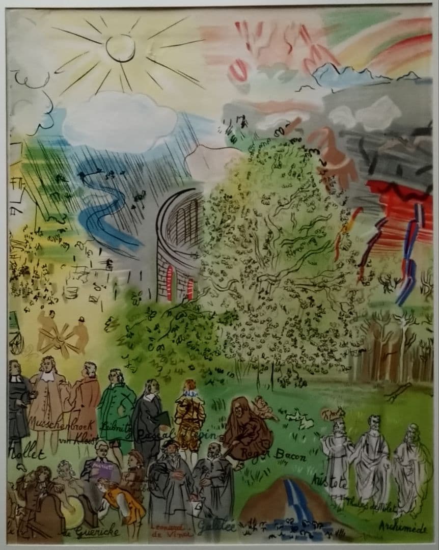 Ｚzラウル・デュフィのリトグラフ