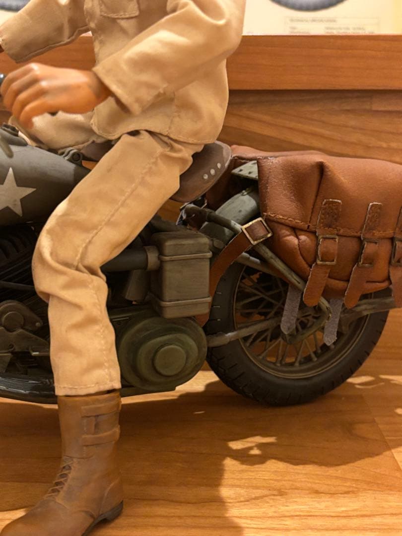 ハーレー45WLA 1/6アメリカンGIジョー35周年バイクインディアン - メルカリ