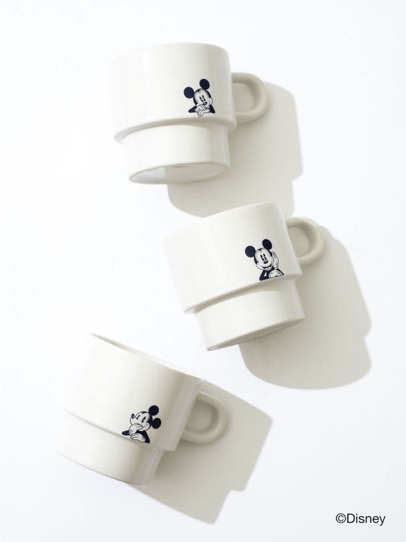 【※新品 RonHerman（ロンハーマン） ミッキーマウスマグカップセット】