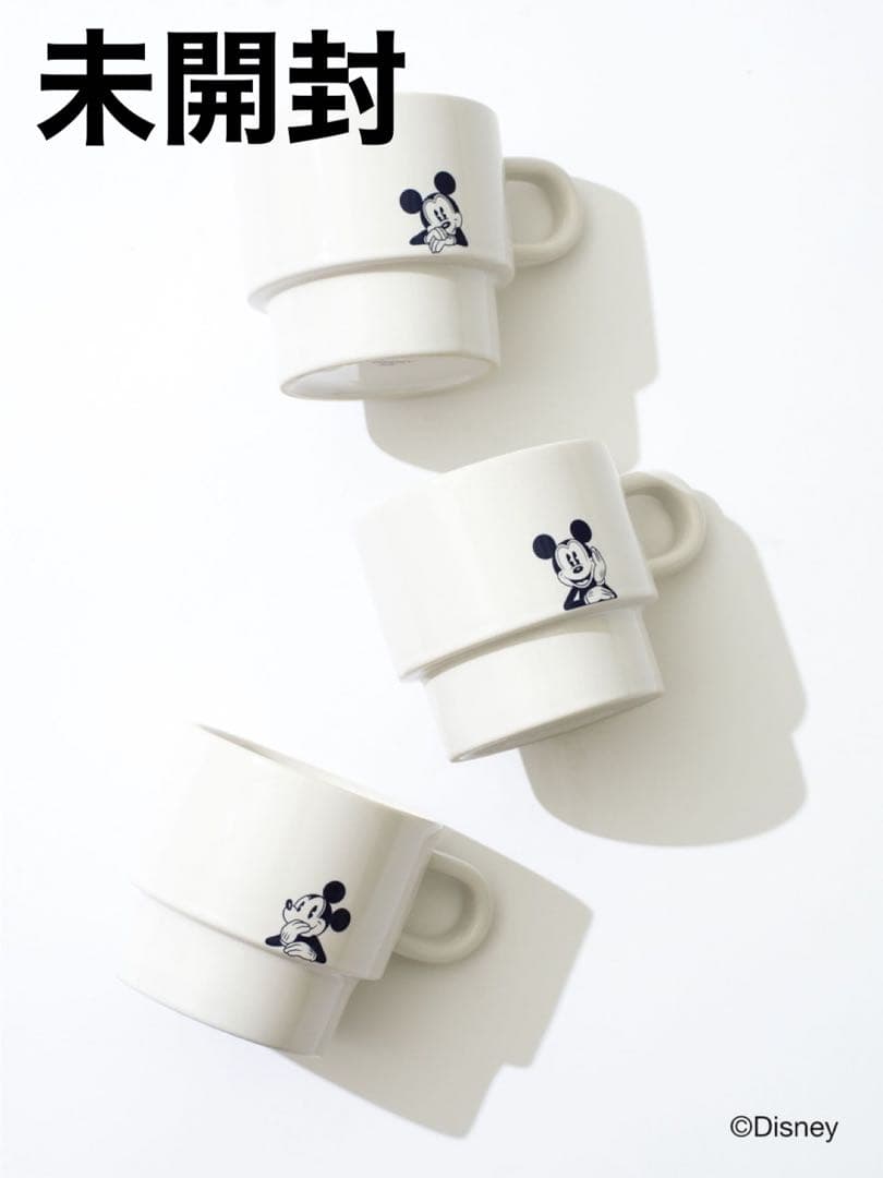 【※新品 RonHerman（ロンハーマン） ミッキーマウスマグカップセット】