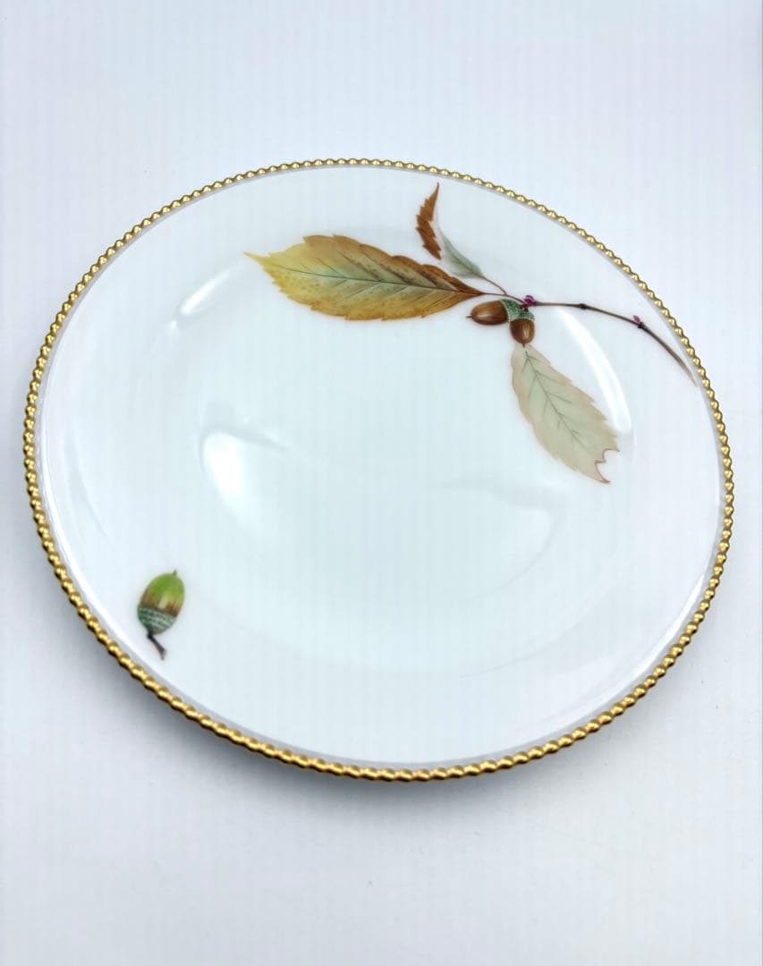 未使用保管品　大倉陶園　百木春夫　団栗のバラード　プレート　絵替りセット　箱付