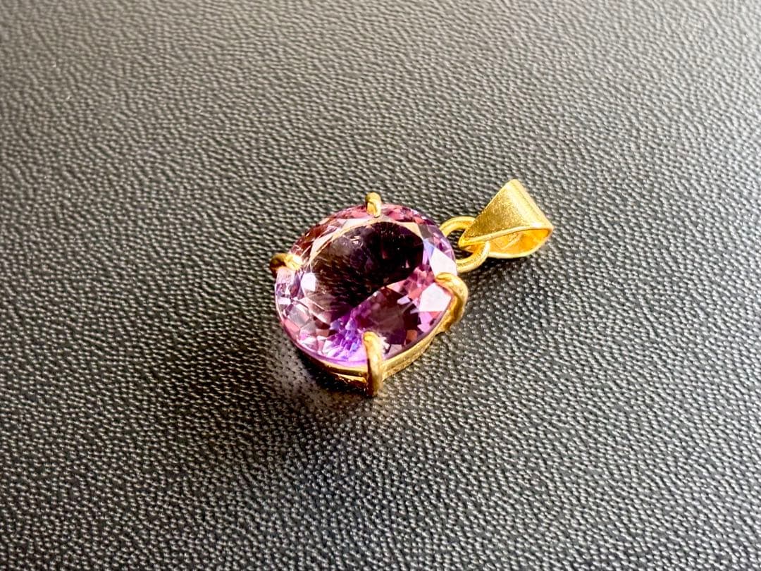 夢幻品質　愛と光の奇跡のクリスタル　幻のプレミアムナチュラルバイカラーアメトリン