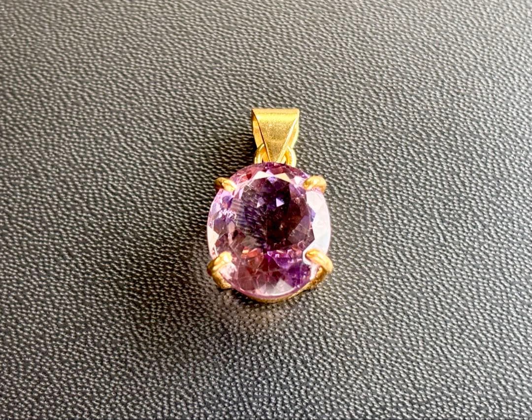 夢幻品質　愛と光の奇跡のクリスタル　幻のプレミアムナチュラルバイカラーアメトリン