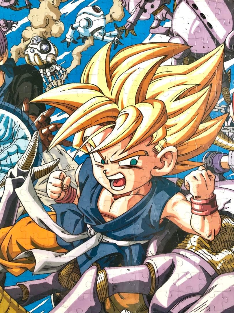 希少】ドラゴンボールGT 完成品 ジグソーパズル 悟空 ビンテージ 鳥山