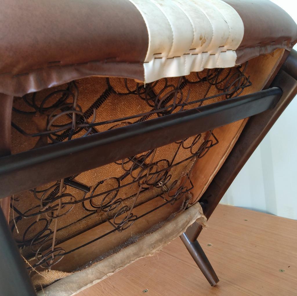 レトロモダン　１人掛けソファ　B