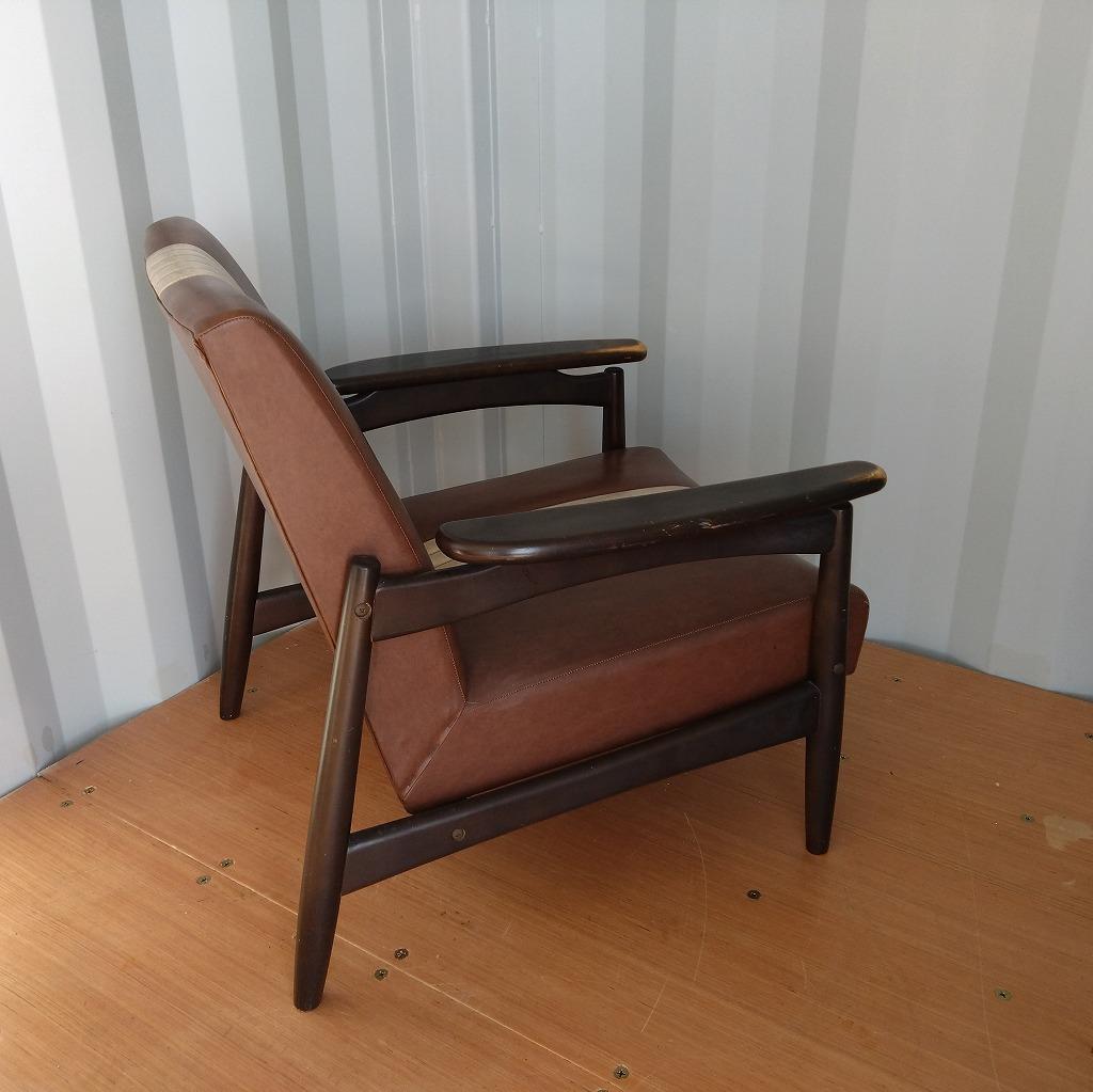 レトロモダン　１人掛けソファ　B