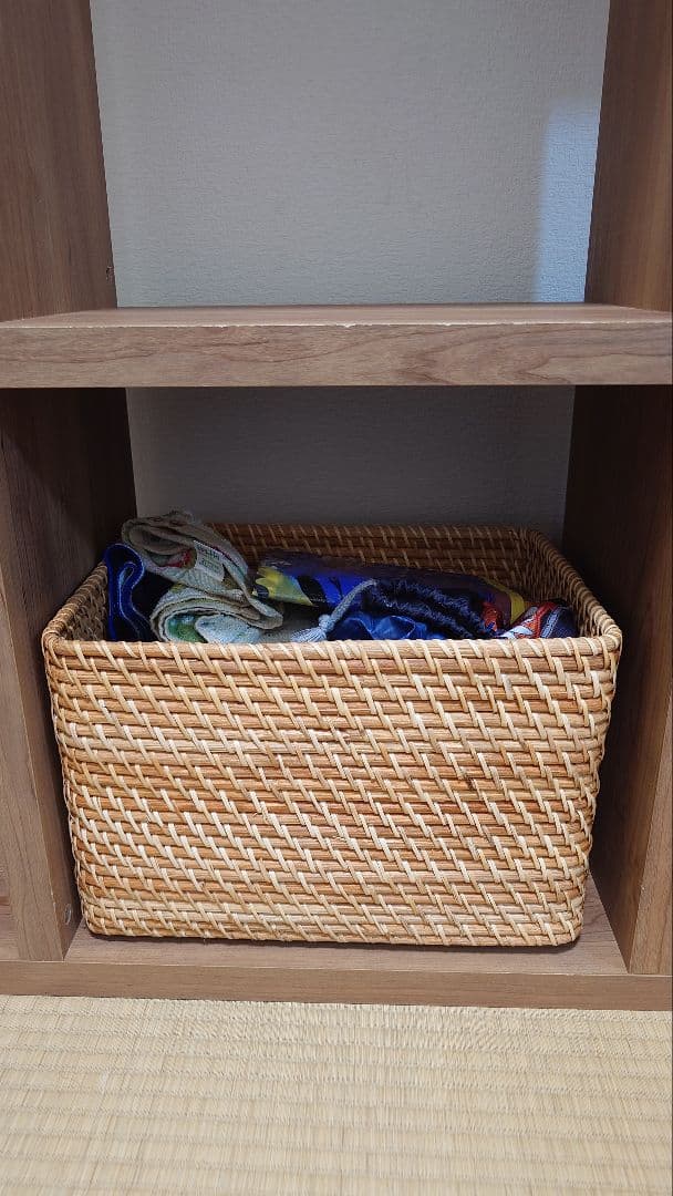 スタッキングシェルフ　ブラウン　 6コンパートメント