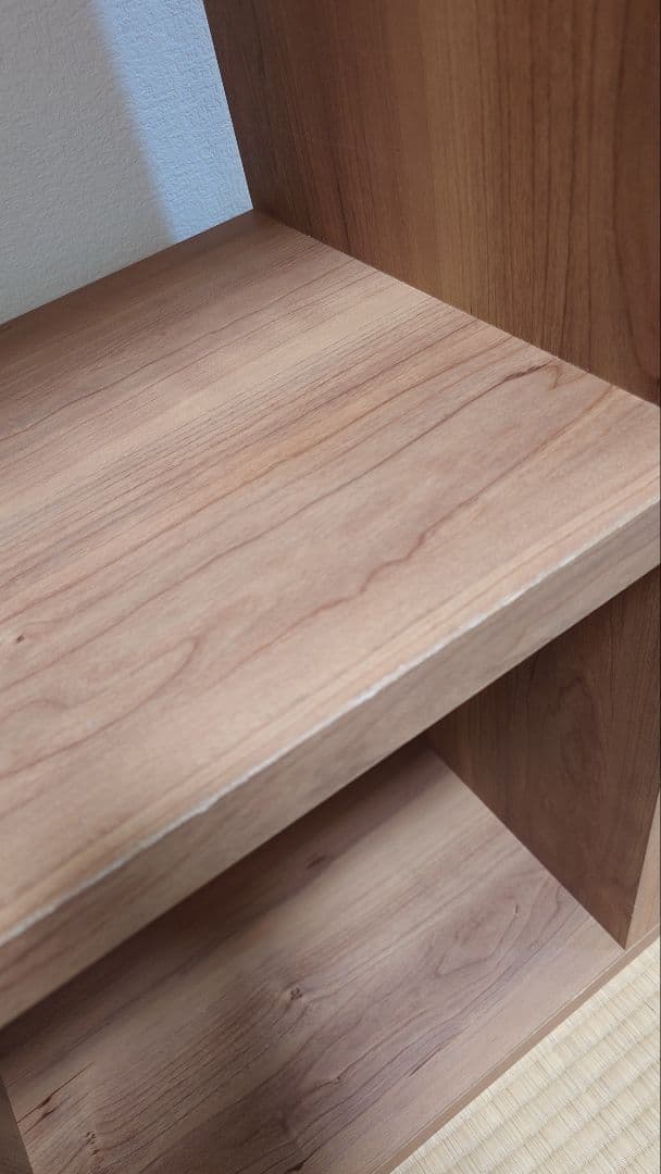 スタッキングシェルフ　ブラウン　 6コンパートメント