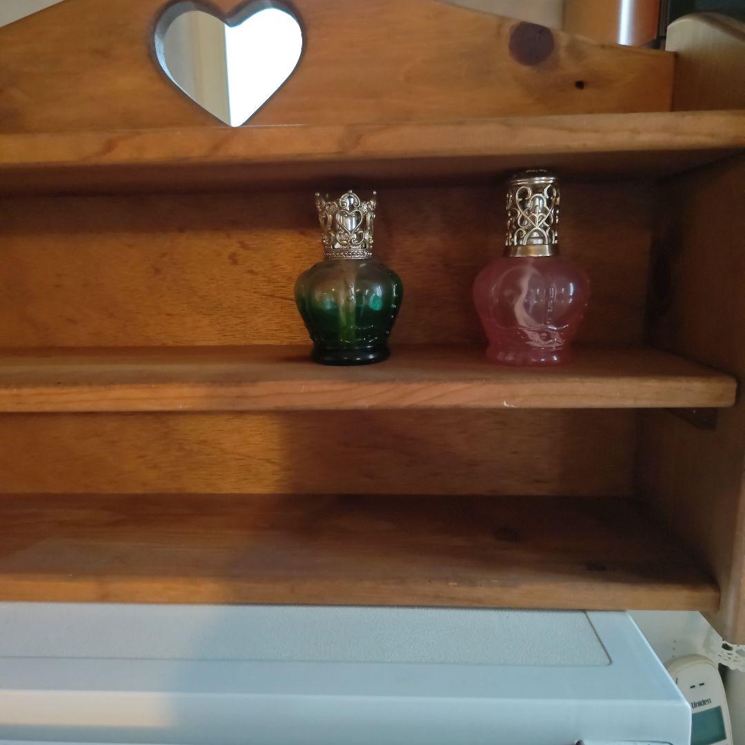 片付けの為値下げ♥カントリー家具雑貨　アンファンシェルフ棚コーハウス木製ハート型