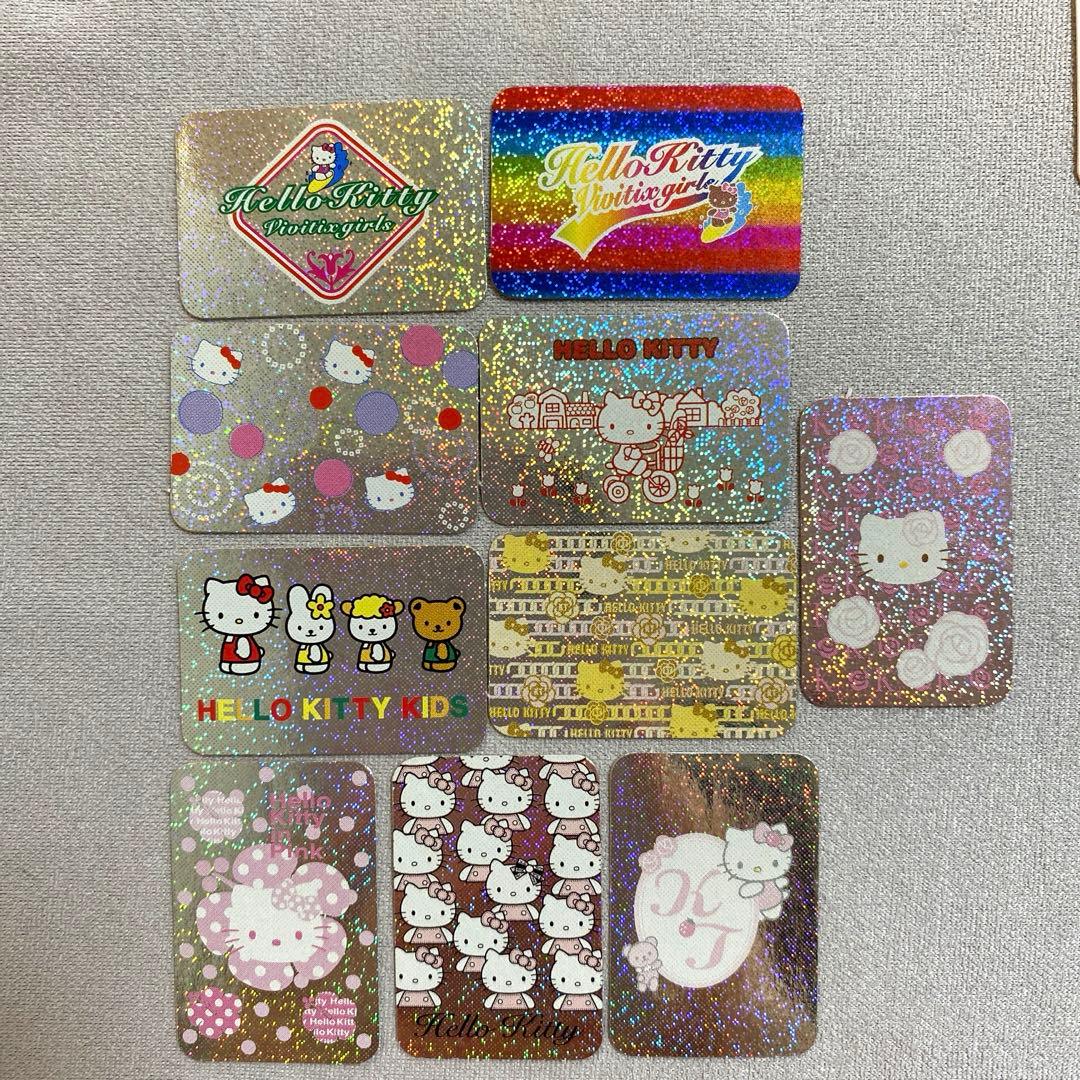 ハローキティ 平成レトロ フレークシール 希少 - メルカリ