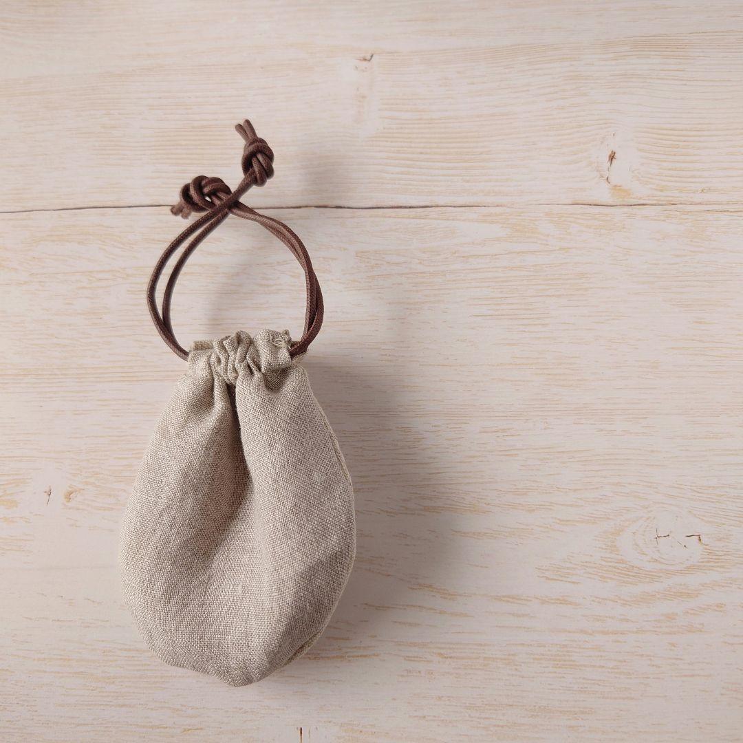 【完売】ちっちゃな巾着サシェ/詰替えタイプ【プードルとジャスミン】