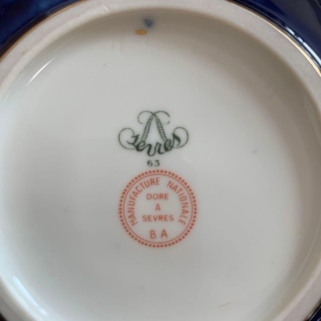 セーブル(Sevres) ペイル 24K金彩装飾 灰皿 - メルカリ