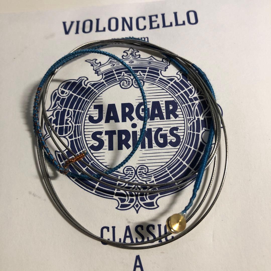 中古弦】チェロ弦セット ヤーガー AD スピロコアGC - メルカリ