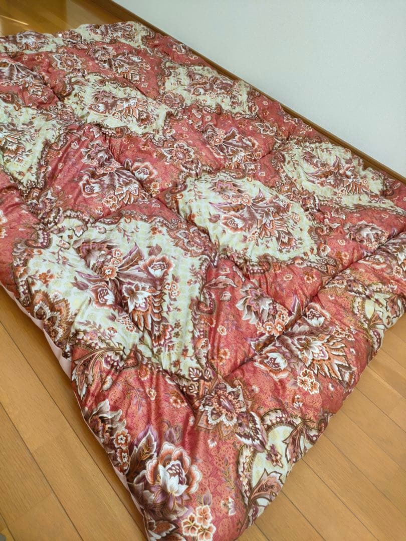 ゆゆ　　プロファイルウレタン敷布団シングルセット掛け1.7kgピンク