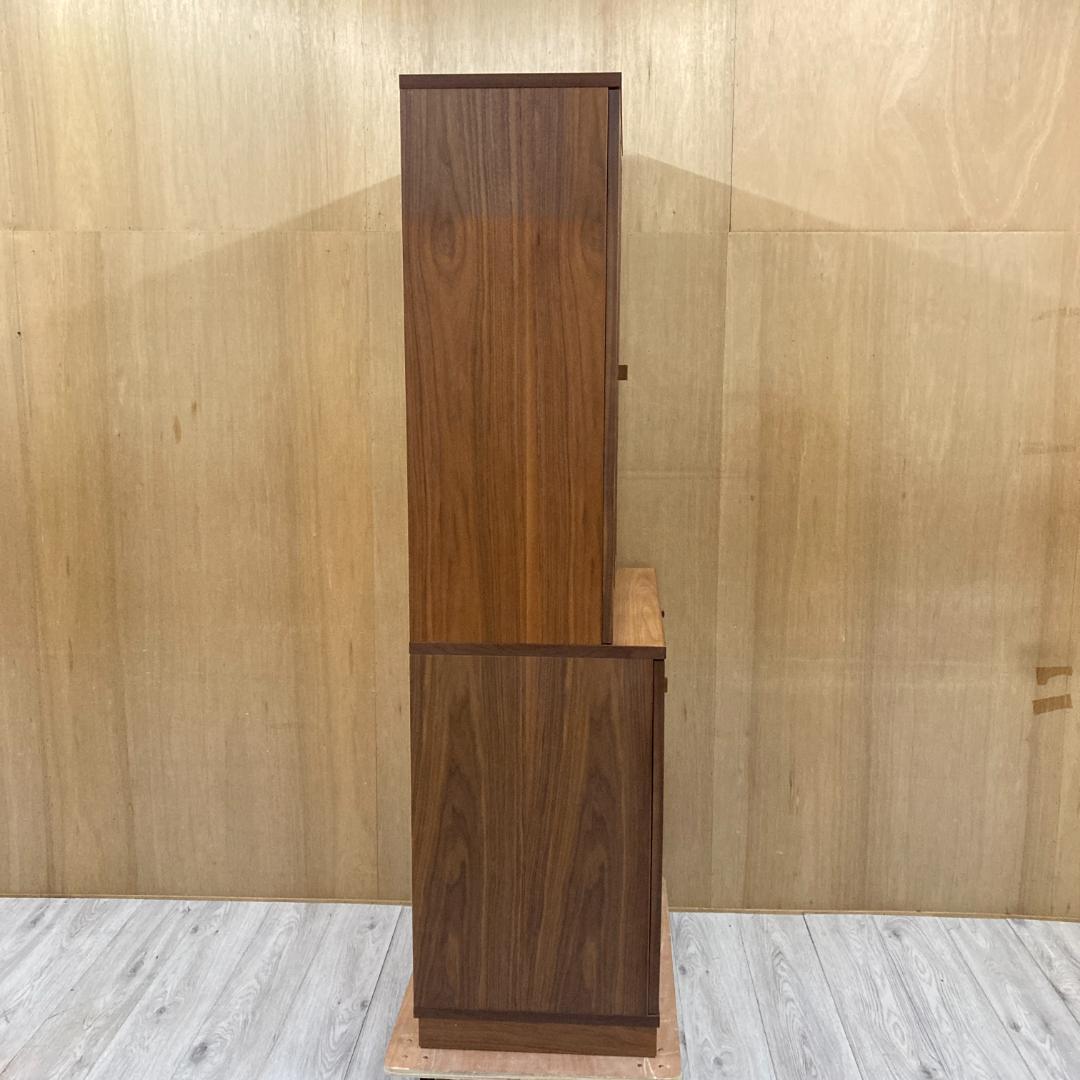 アーリータイムスアルファ　食器棚　エテルノ　ウォールナット　旭川家具　北海道