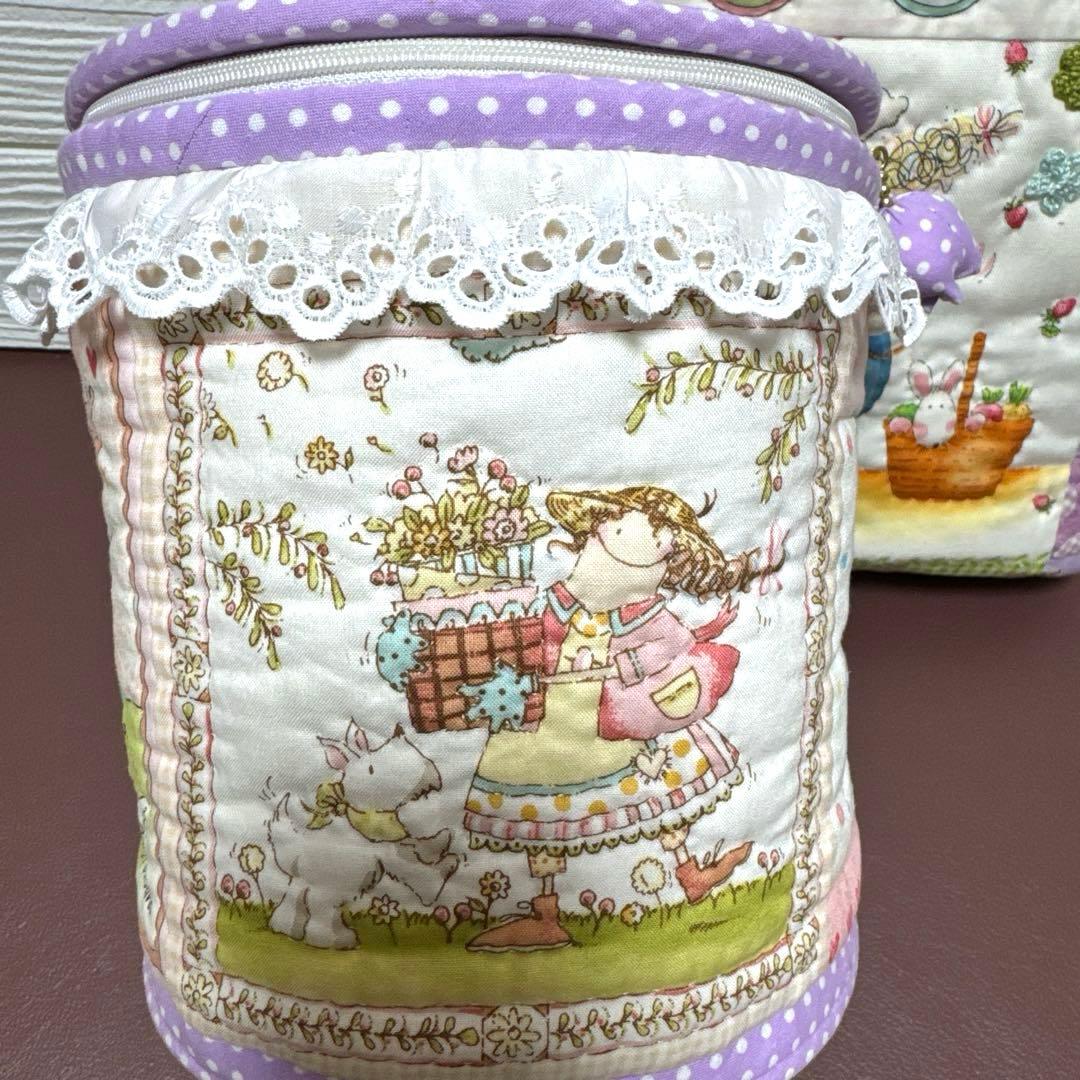 葉月様・パッチワークトートバッグ・バニティポーチ