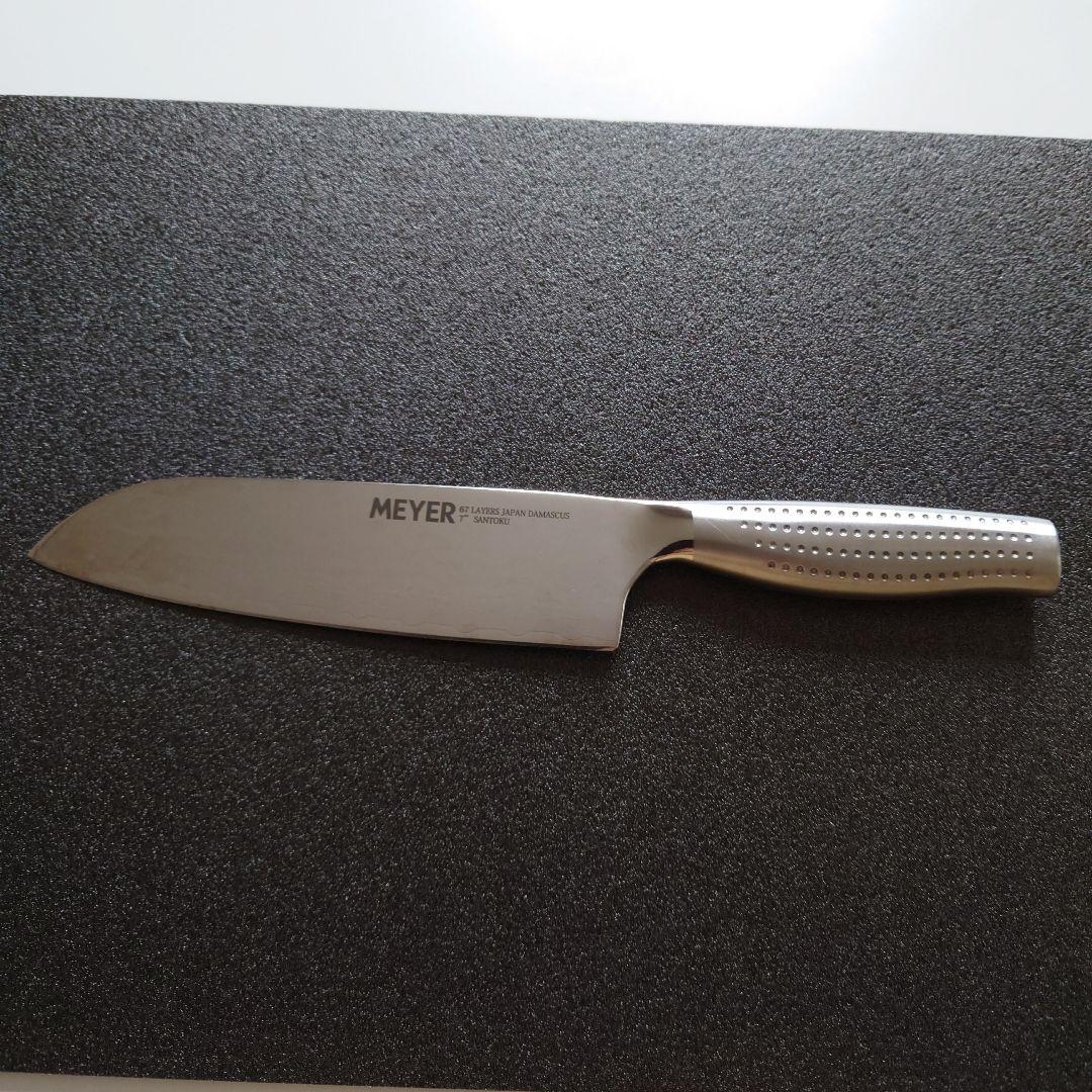 けつくさ様専用 MEYER 三徳包丁 ダマスカス 万能 67層 ステンレス両刃