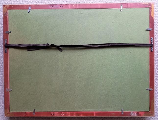 二元会常任委員審 奥野北雄 二元会総理大臣賞 油彩 1998年制作 P6号