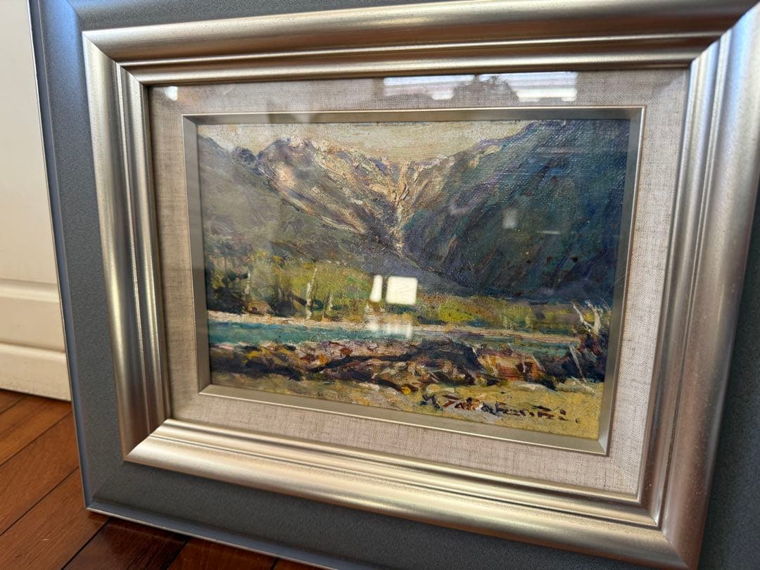 22.「タイトル不明」髙橋一善 油絵