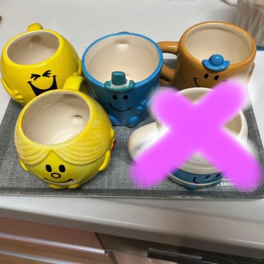 レア ミスターメン リトルミス マグカップ 4個セット