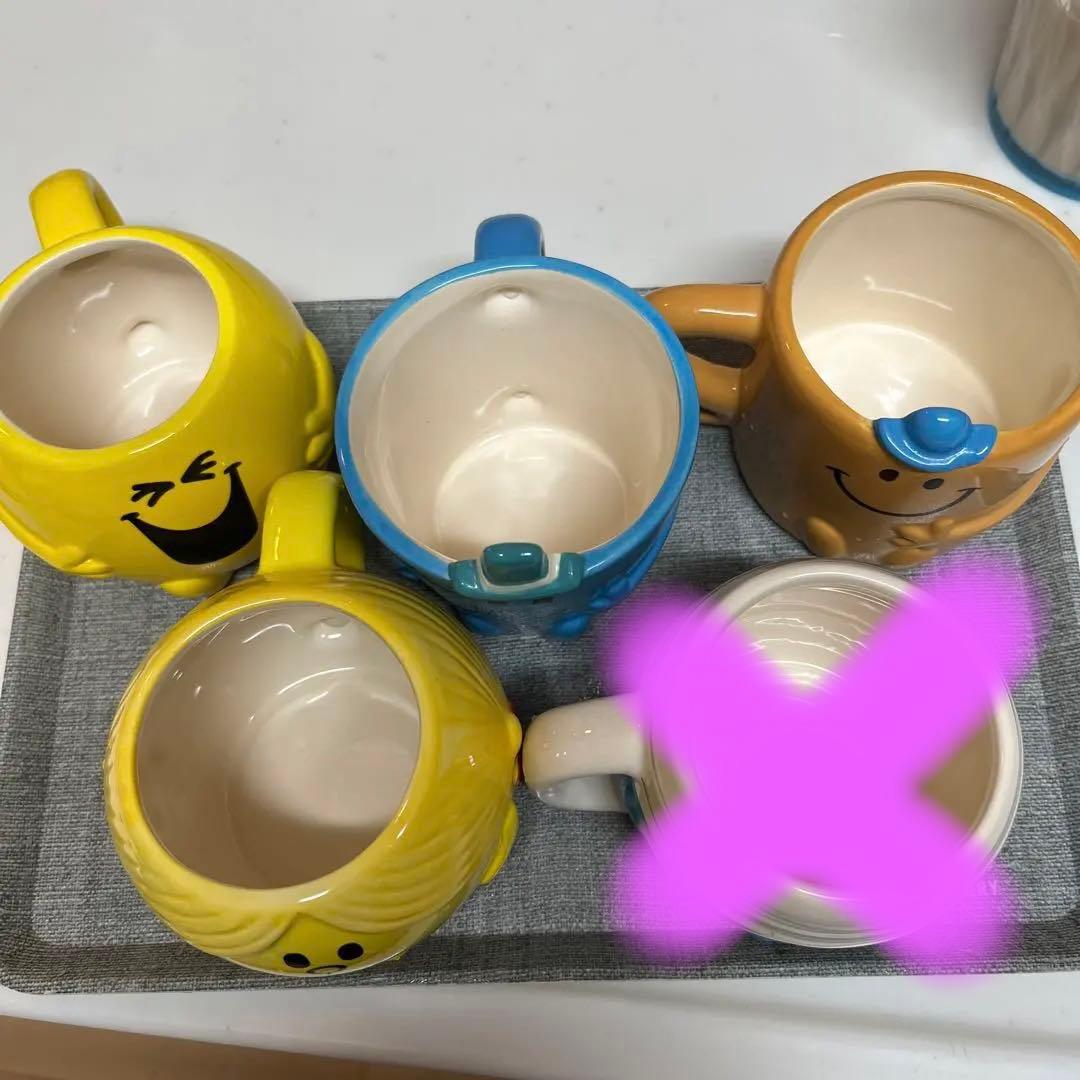 レア ミスターメン リトルミス マグカップ 4個セット