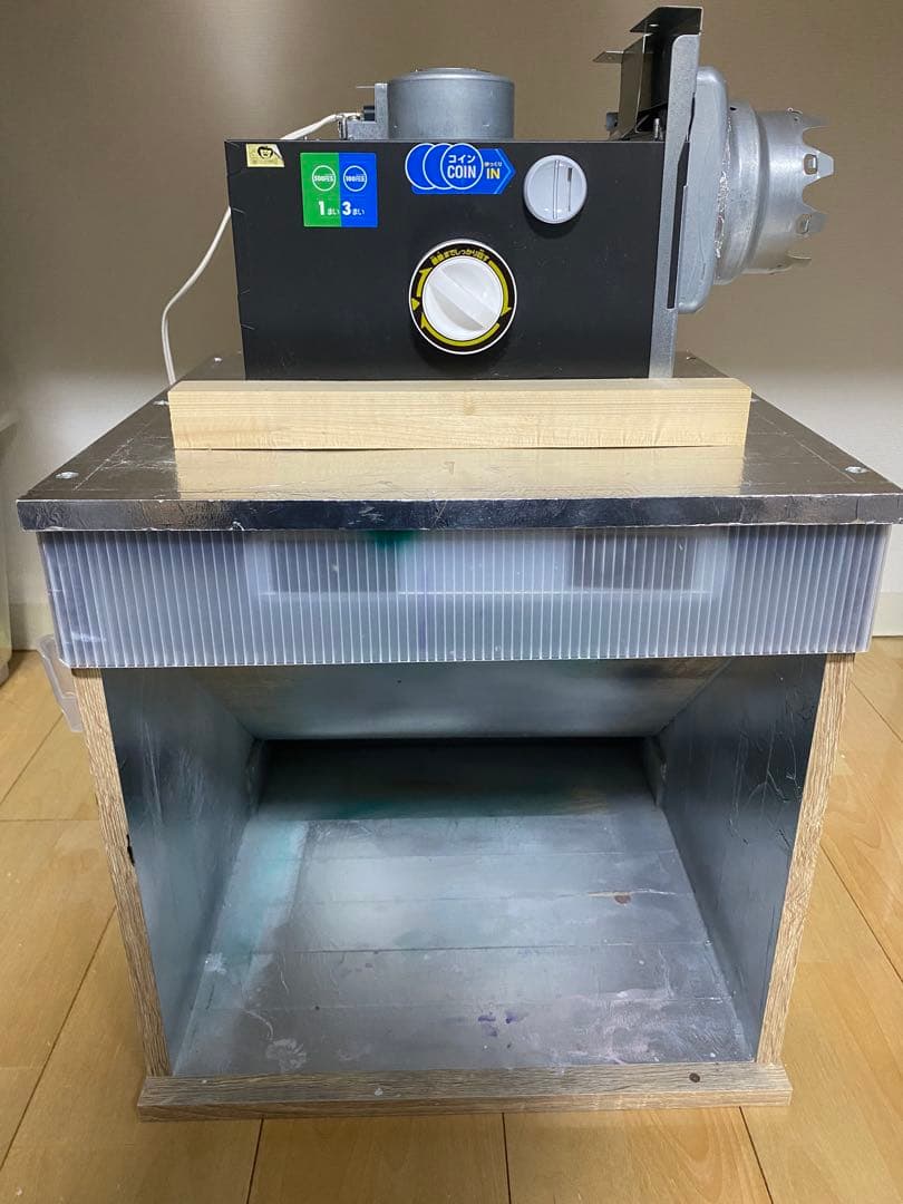 自作 塗装ブース エアブラシ RAYWOOD ジャンク 塗料