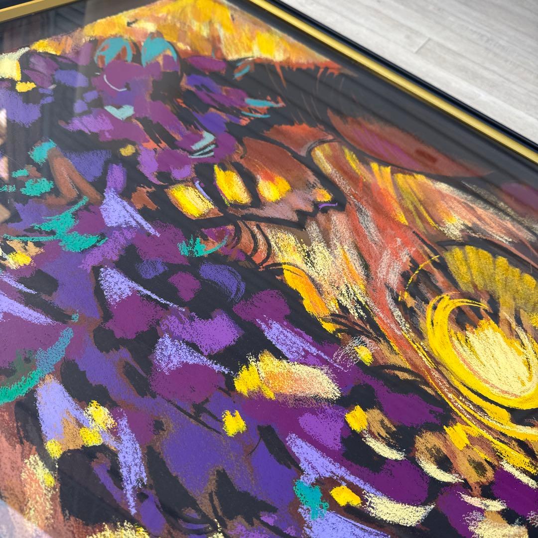 シルクスクリーン ミクスドメディア セリグラフ 全ての花 絵 - メルカリ