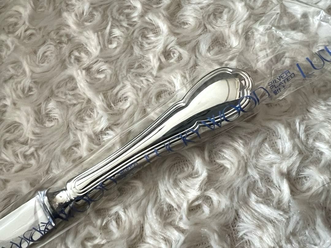 ラッキーウッド カトラリーセット　シルバーレーク　ディナーナイフセット　５本