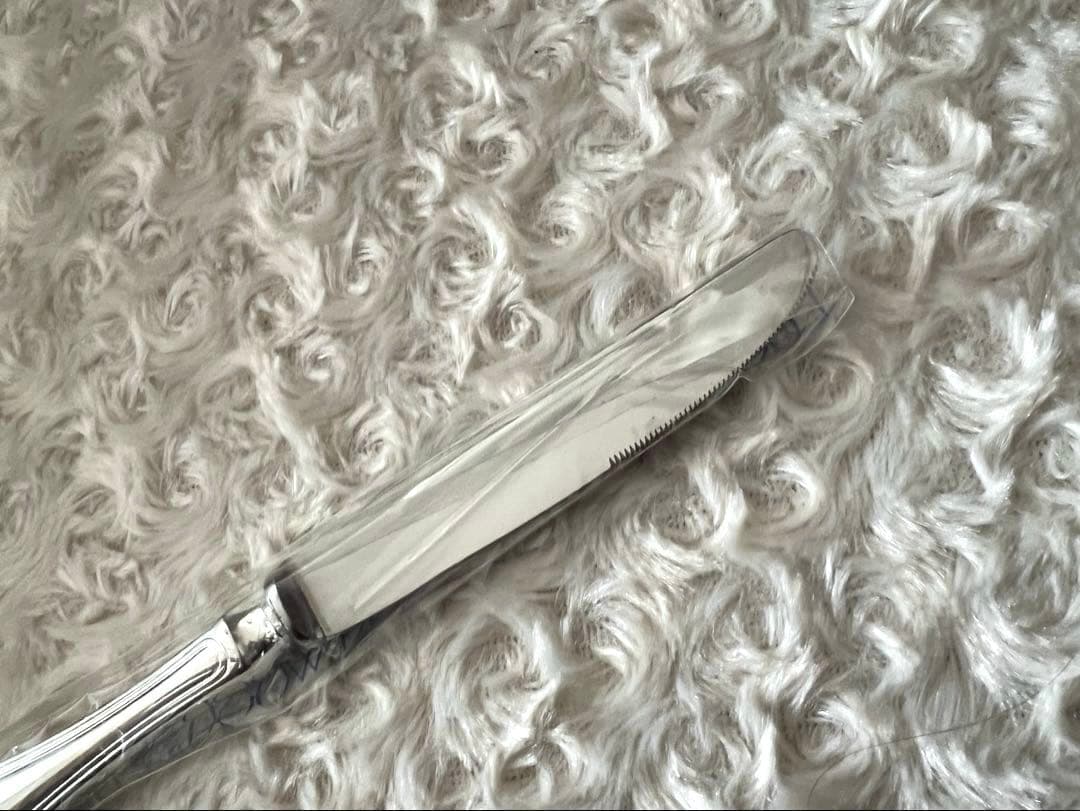 ラッキーウッド カトラリーセット　シルバーレーク　ディナーナイフセット　５本