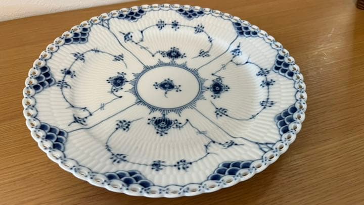 ［値下げ中］ロイヤルコペンハーゲン　プレート　フルレース　24.5×3枚