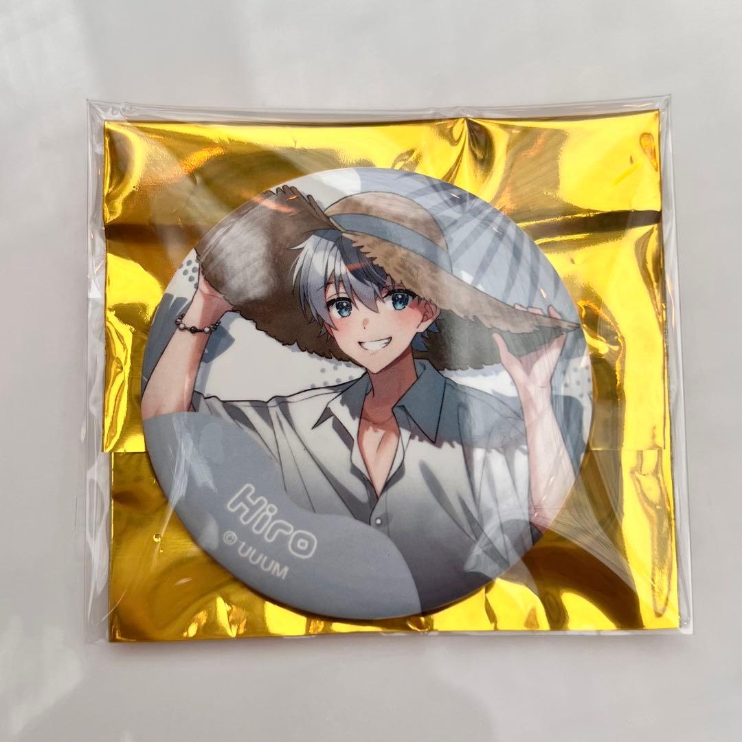 ヒロ 】 カラフルピーチ サマーランド 等身 缶バッジ からぴち - メルカリ