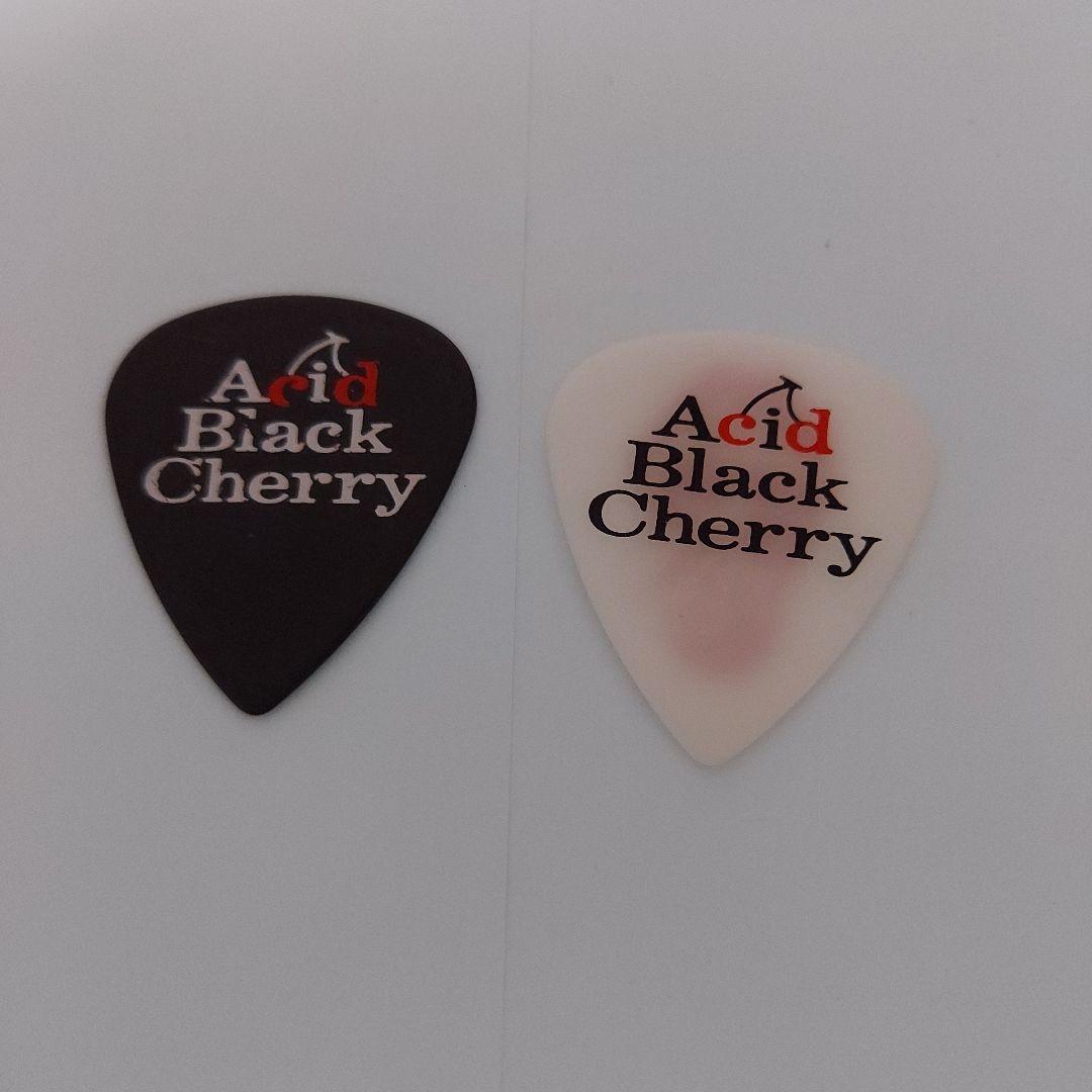 貴重サイン入りAcid Black Cherryスケジュール帳とピックセット