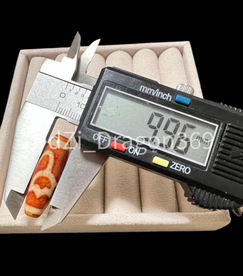 dZi beadsジービーズ 西蔵 玉髄 上肯 龍紋 水蓮花天珠