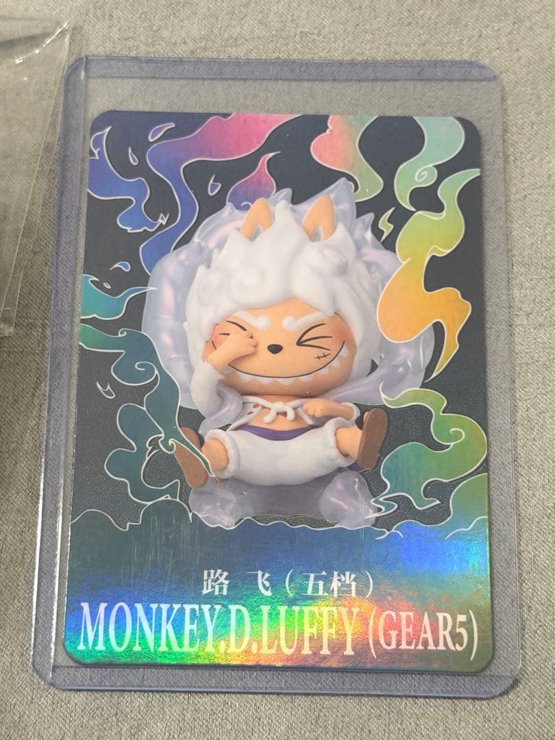 モンキー・D・ルフィ ラブブ　フィギュア　ポップマート　シークレット　ワンピース