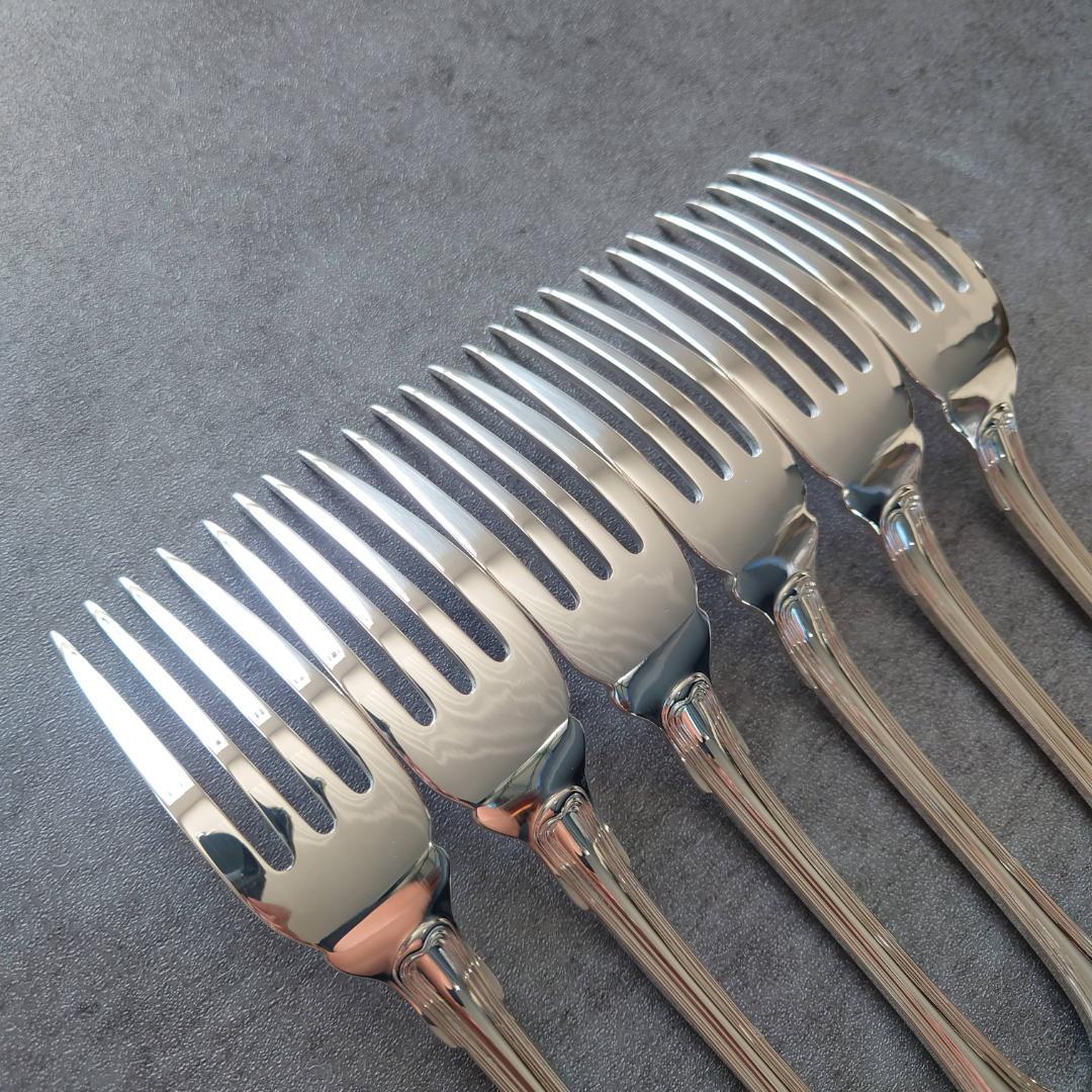 希少 極美品 クリストフル ポートロイヤル フィッシュフォーク 6点
