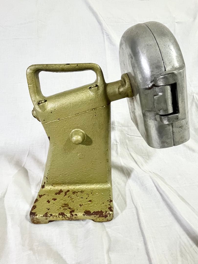 【レトロ】 手動ネギカッター 手廻ヤクミ切器　フヂイ麵機製作所