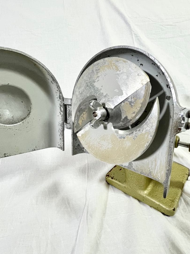 【レトロ】 手動ネギカッター 手廻ヤクミ切器　フヂイ麵機製作所