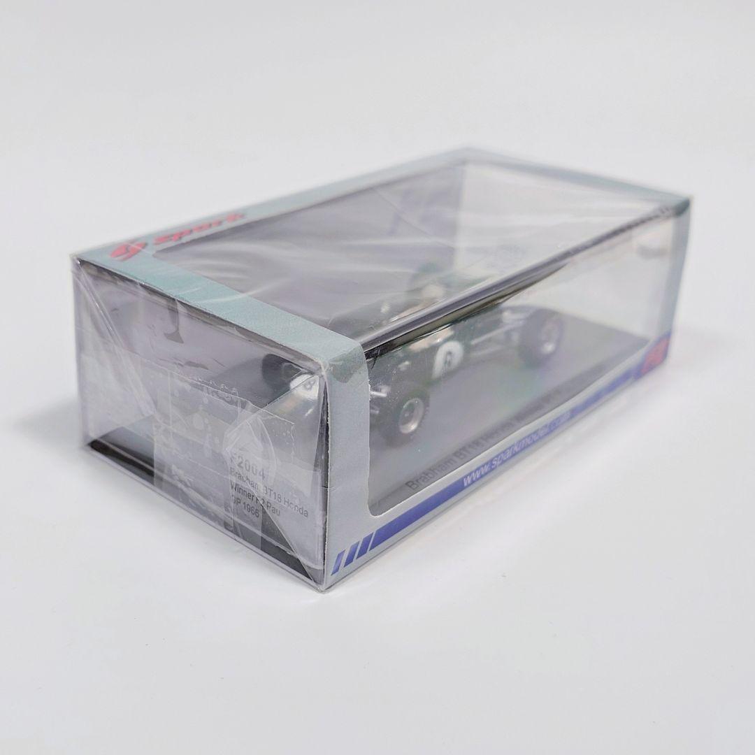 スパーク 1/43 ブラバム BT18 F2 1966 ポーGP J.ブラバム