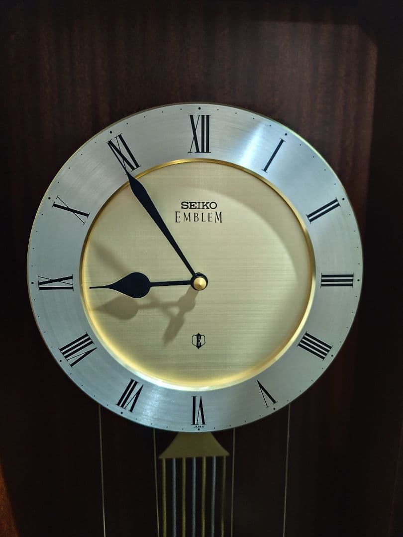 SEIKO EMBLEM HW414B 高級置時計 柱時計 振り子時計 セイコー